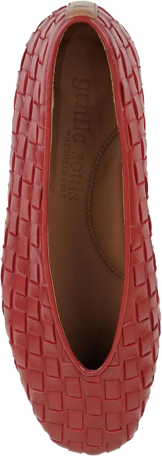 Gentle Souls by Kenneth Cole Women's Willow Woven Ballet Flat