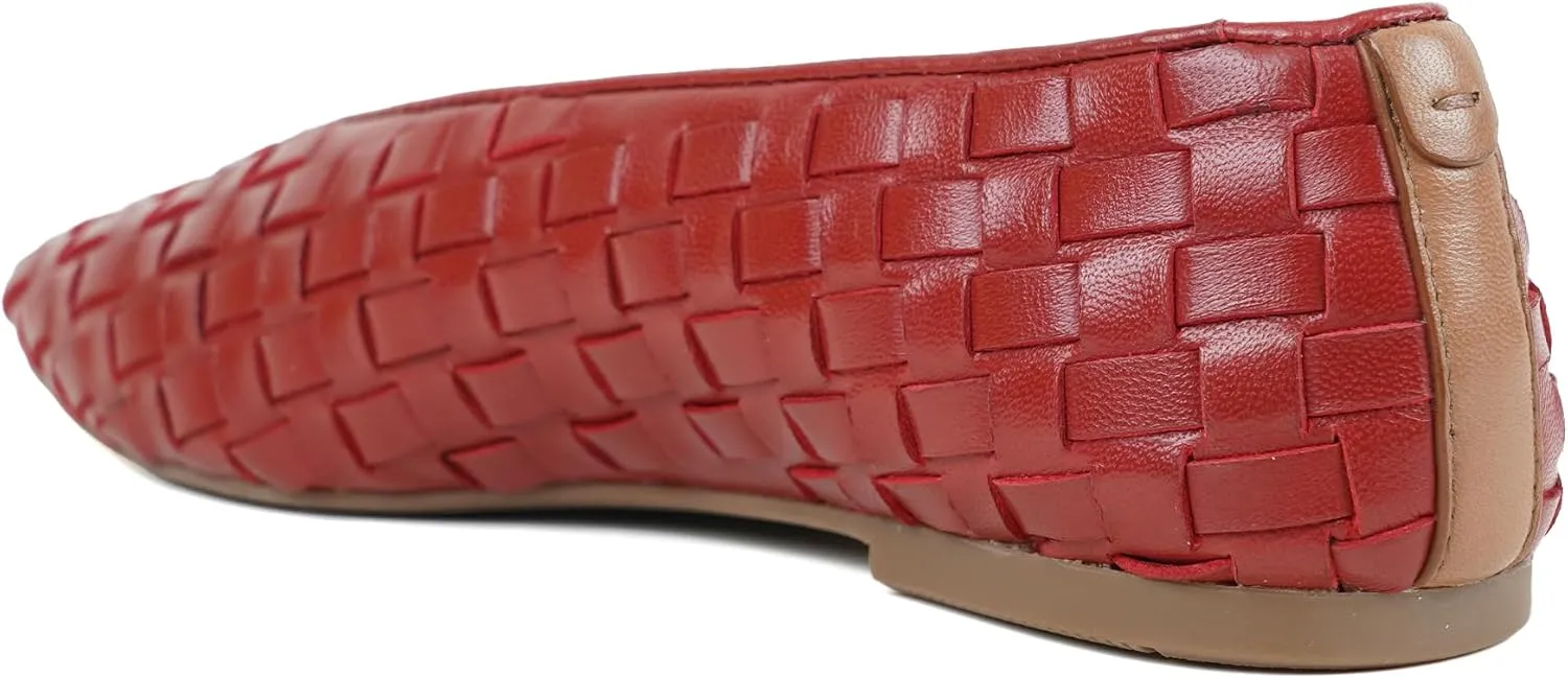 Gentle Souls by Kenneth Cole Women's Willow Woven Ballet Flat