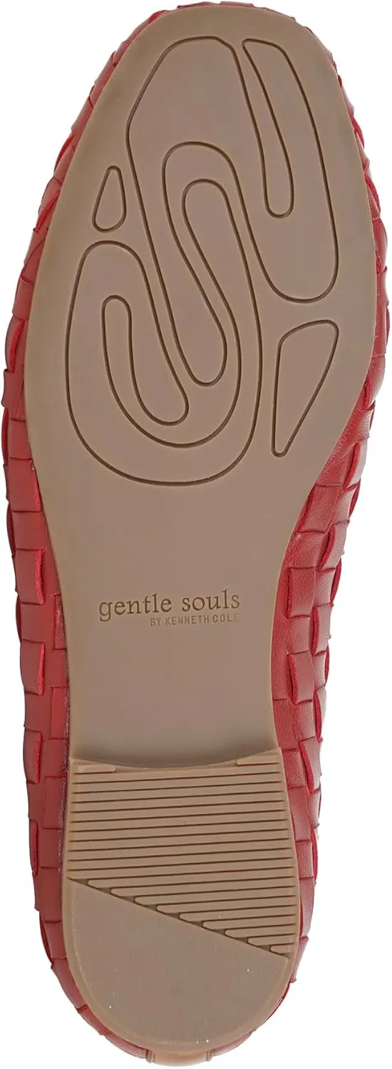 Gentle Souls by Kenneth Cole Women's Willow Woven Ballet Flat
