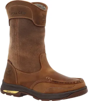 Georgia Boot Athens SuperLyte Waterproof Wellington Pull-On Boot Size 12(M)