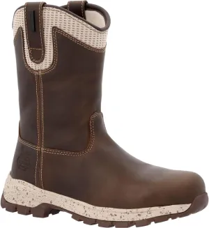 Georgia Boot Eagle Trail Women’s Pull-On Work Boot Size 8(W)