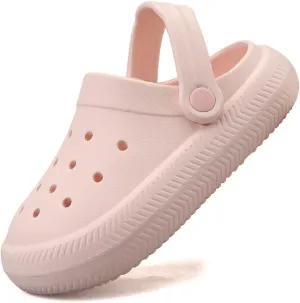 Gigididi Kids Clogs Toddler Garden Slip On Water Shoes,Beach Slipper for Boys and Girls