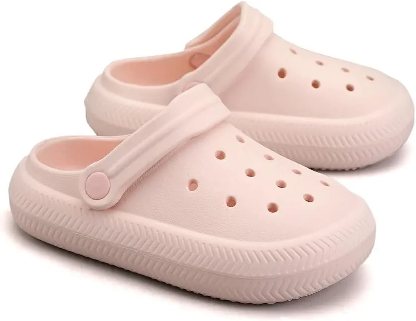 Gigididi Kids Clogs Toddler Garden Slip On Water Shoes,Beach Slipper for Boys and Girls