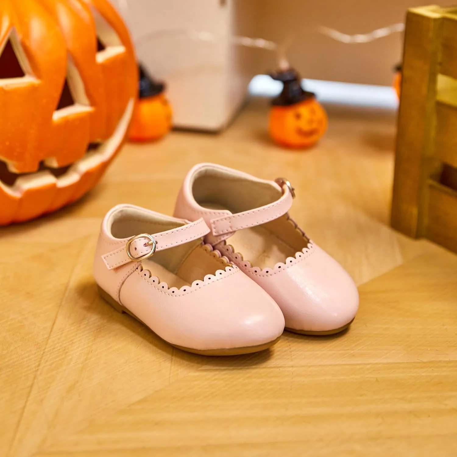 Girls Dress Shoes Ballet Mary Jane Flat Toddler Kid Bow Party Shoes