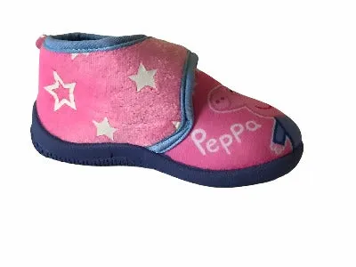 Girls' Peppa Pig Character Toddler & little Kids House Slippers (Glows in the dark)