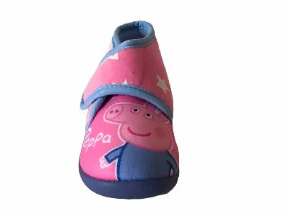 Girls' Peppa Pig Character Toddler & little Kids House Slippers (Glows in the dark)
