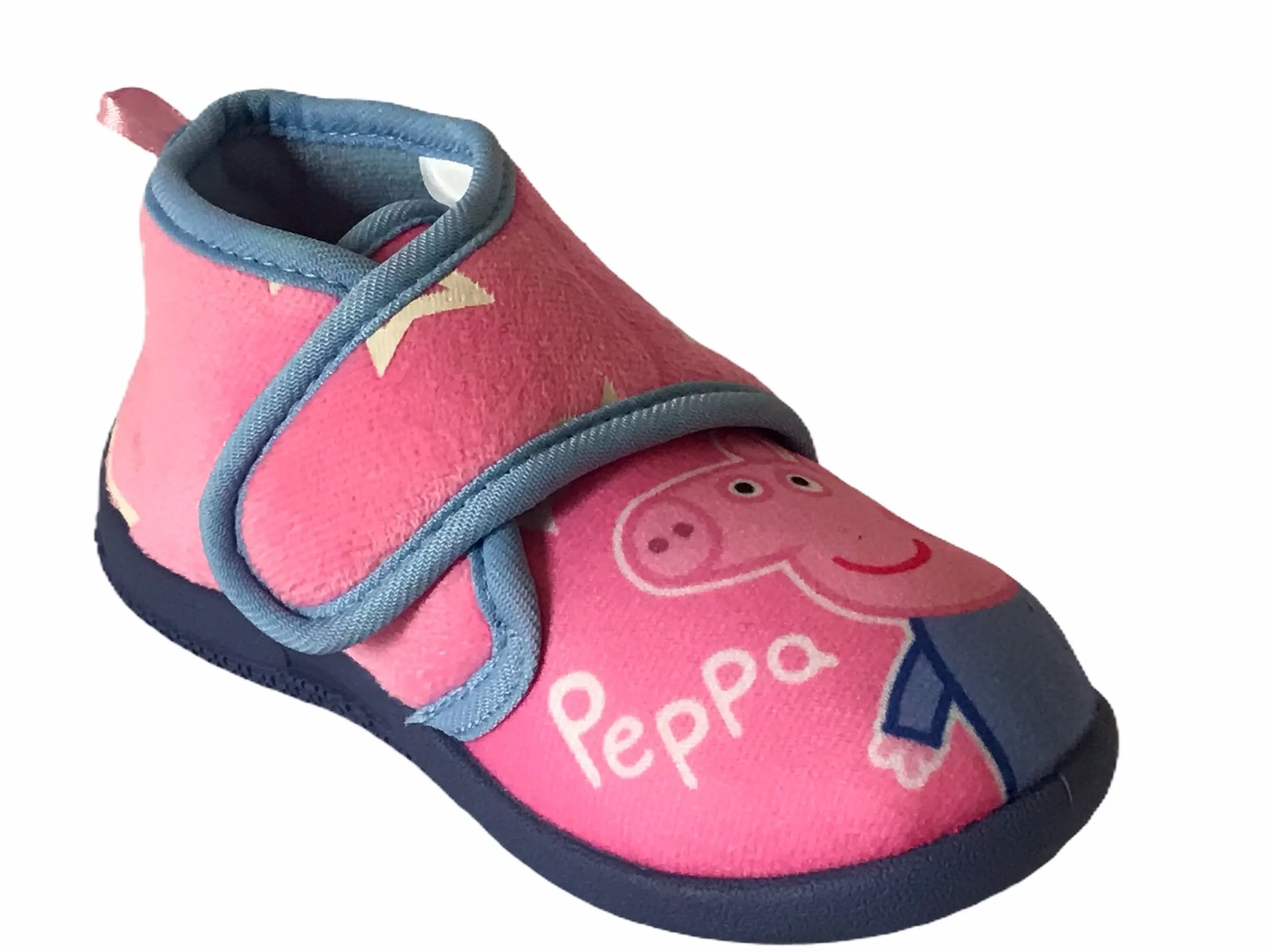 Girls' Peppa Pig Character Toddler & little Kids House Slippers (Glows in the dark)