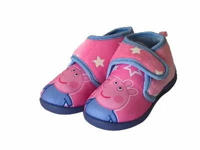 Girls' Peppa Pig Character Toddler & little Kids House Slippers (Glows in the dark)