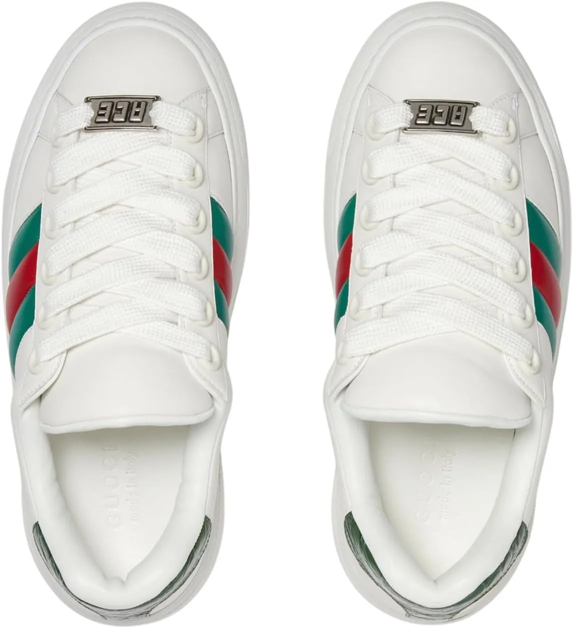 Gucci Ace Sneaker with Web, White