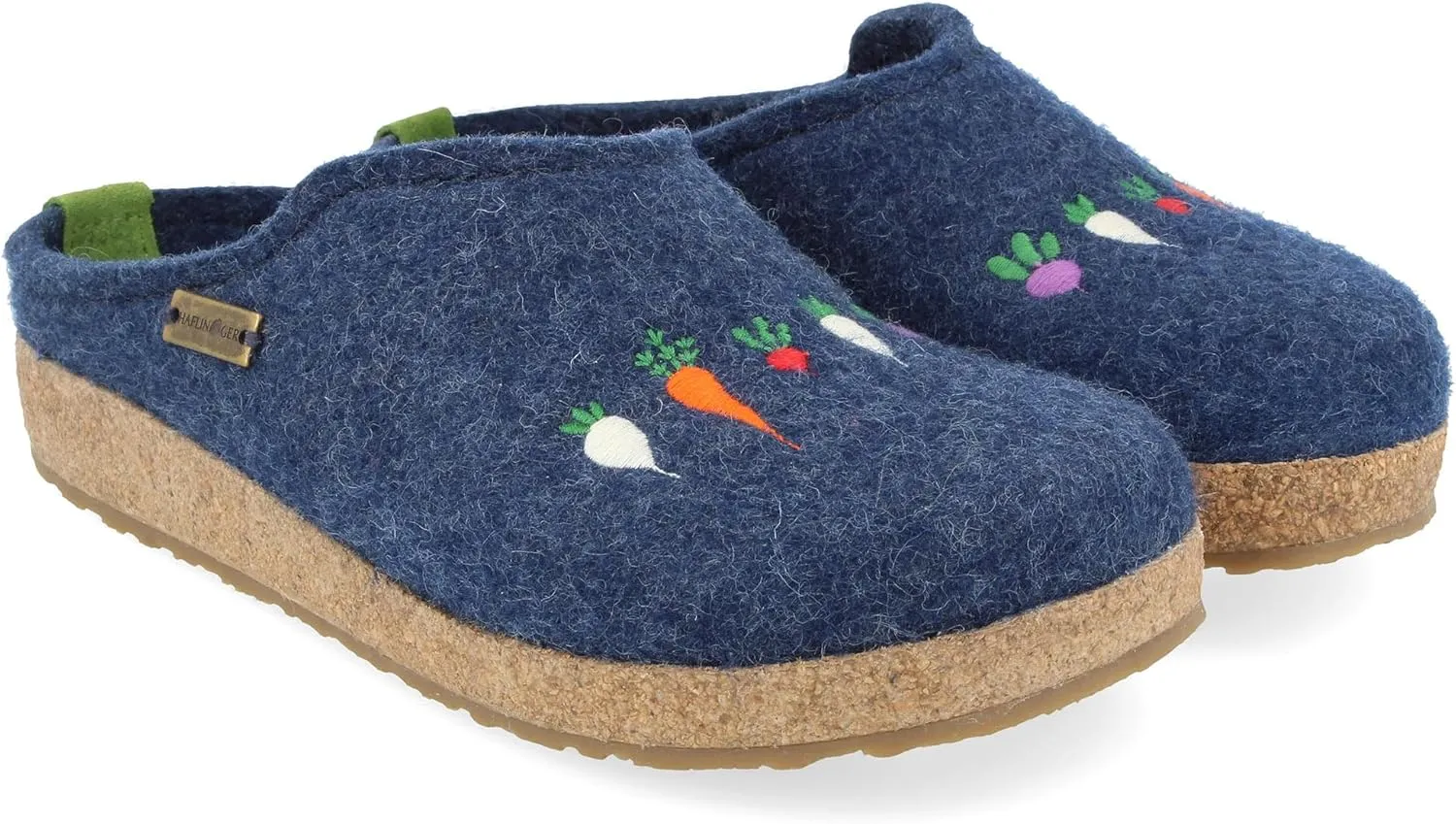 HAFLINGER Grizzly Roots Felt Clog Wool Slipper Unisex