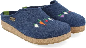 HAFLINGER Grizzly Roots Felt Clog Wool Slipper Unisex