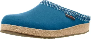 HAFLINGER Grizzly Zigzag Felt Clog Wool Slipper