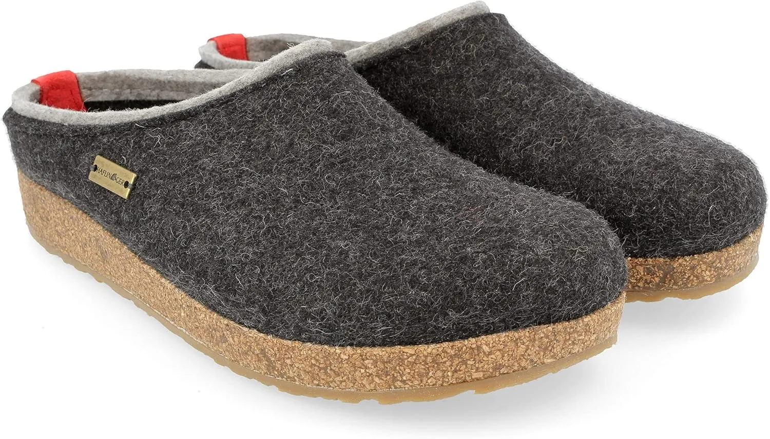 HAFLINGER Kris Felt Clog Wool Slipper Unisex