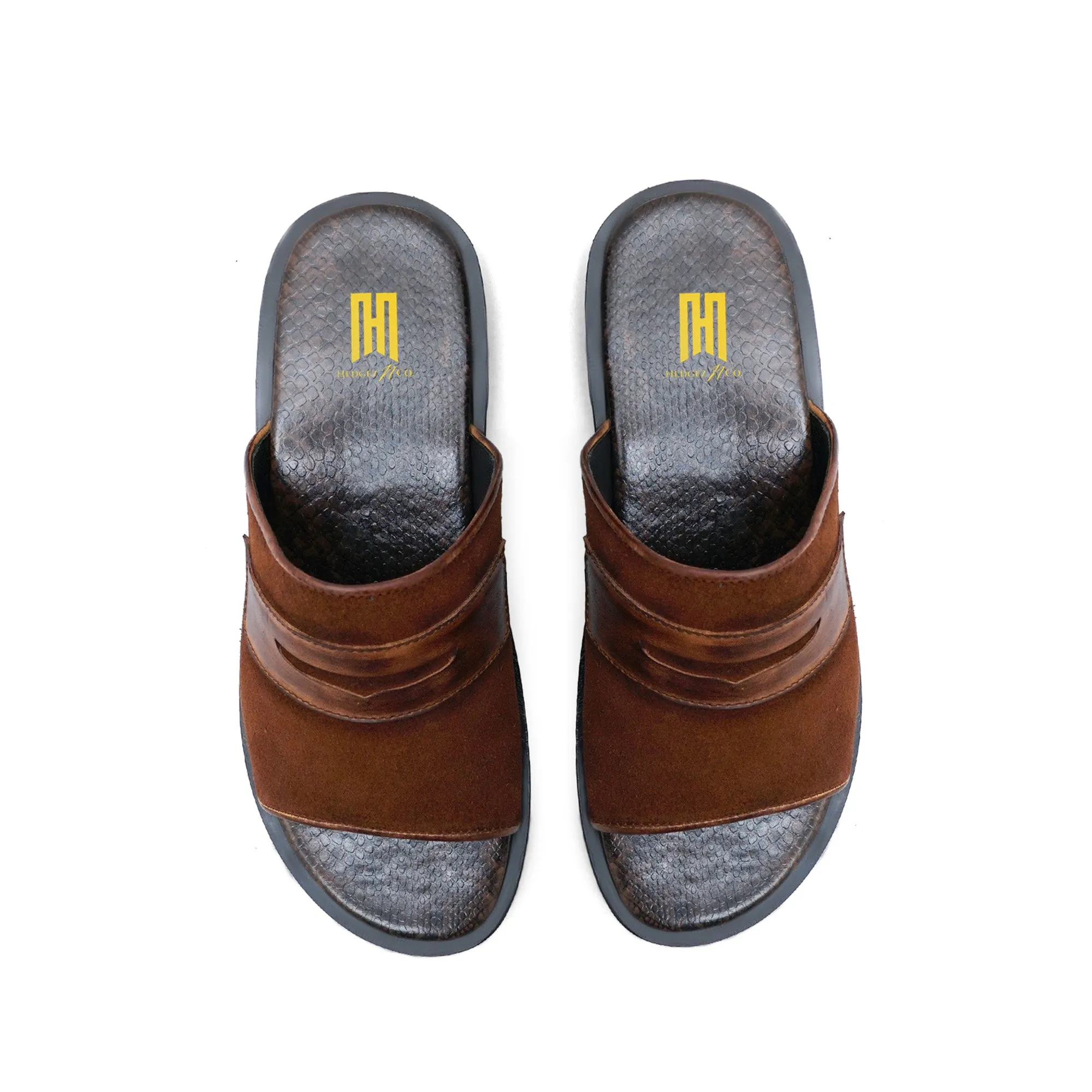 Hedgez Premium Leather Slipper Kaprio- CH49
