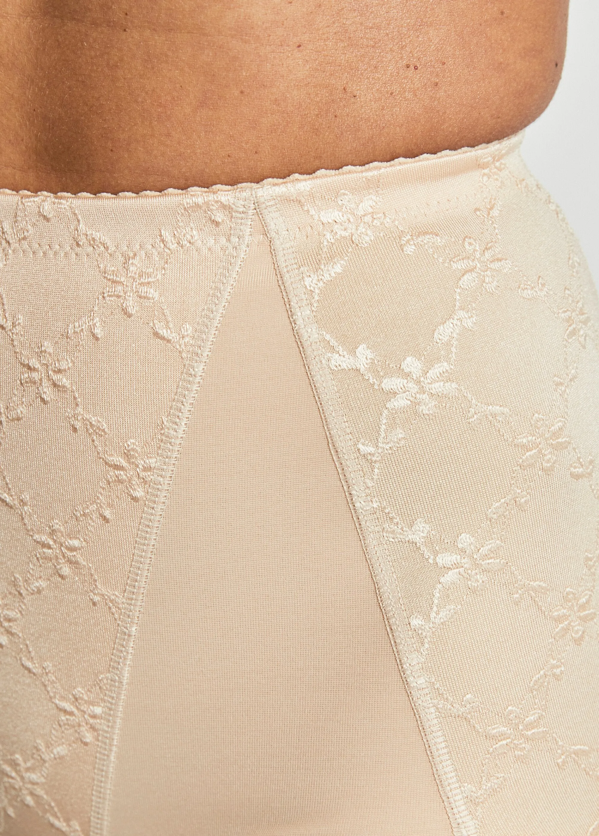 High waisted panty girdle, flat stomach