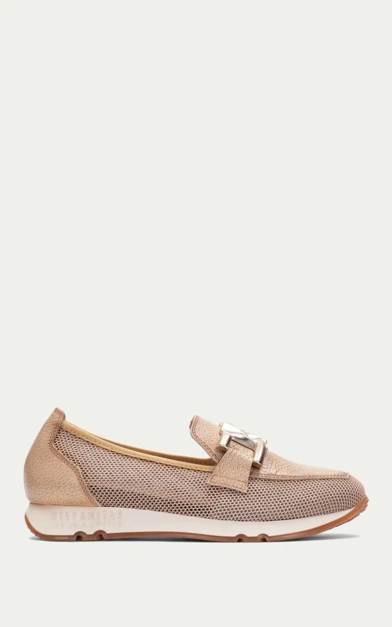 Hispanitas - Kaira Buckle Loafer in Desert