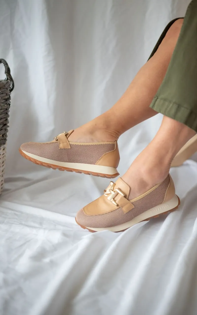Hispanitas - Kaira Buckle Loafer in Desert