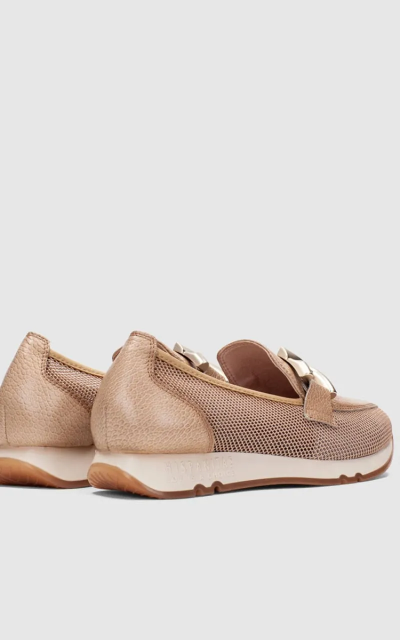 Hispanitas - Kaira Buckle Loafer in Desert