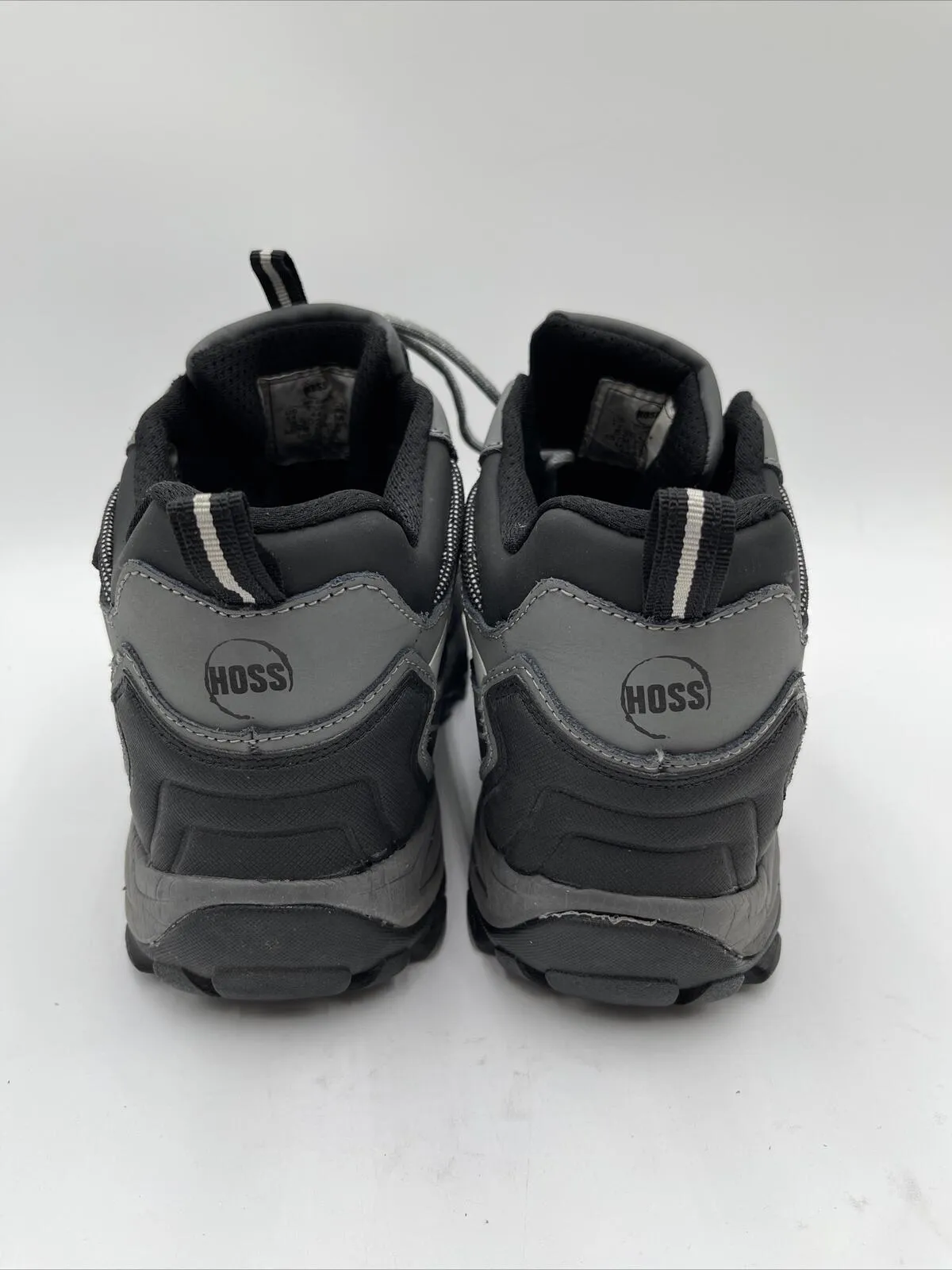 Hoss Men's, Trail Comp Toe Waterproof Work Boot Grey Size 11 - Very Good