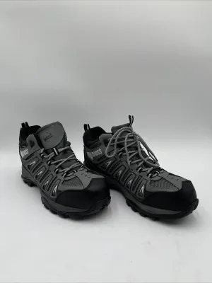 Hoss Men's, Trail Comp Toe Waterproof Work Boot Grey Size 11 - Very Good