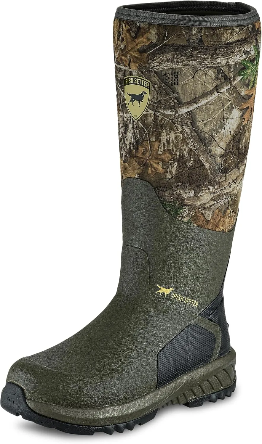 Irish Setter, MudTrek, Unisex, 17", Waterproof, Full Fit, Hunting Boot, Realtree Edge