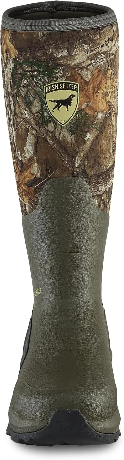 Irish Setter, MudTrek, Unisex, 17", Waterproof, Full Fit, Hunting Boot, Realtree Edge
