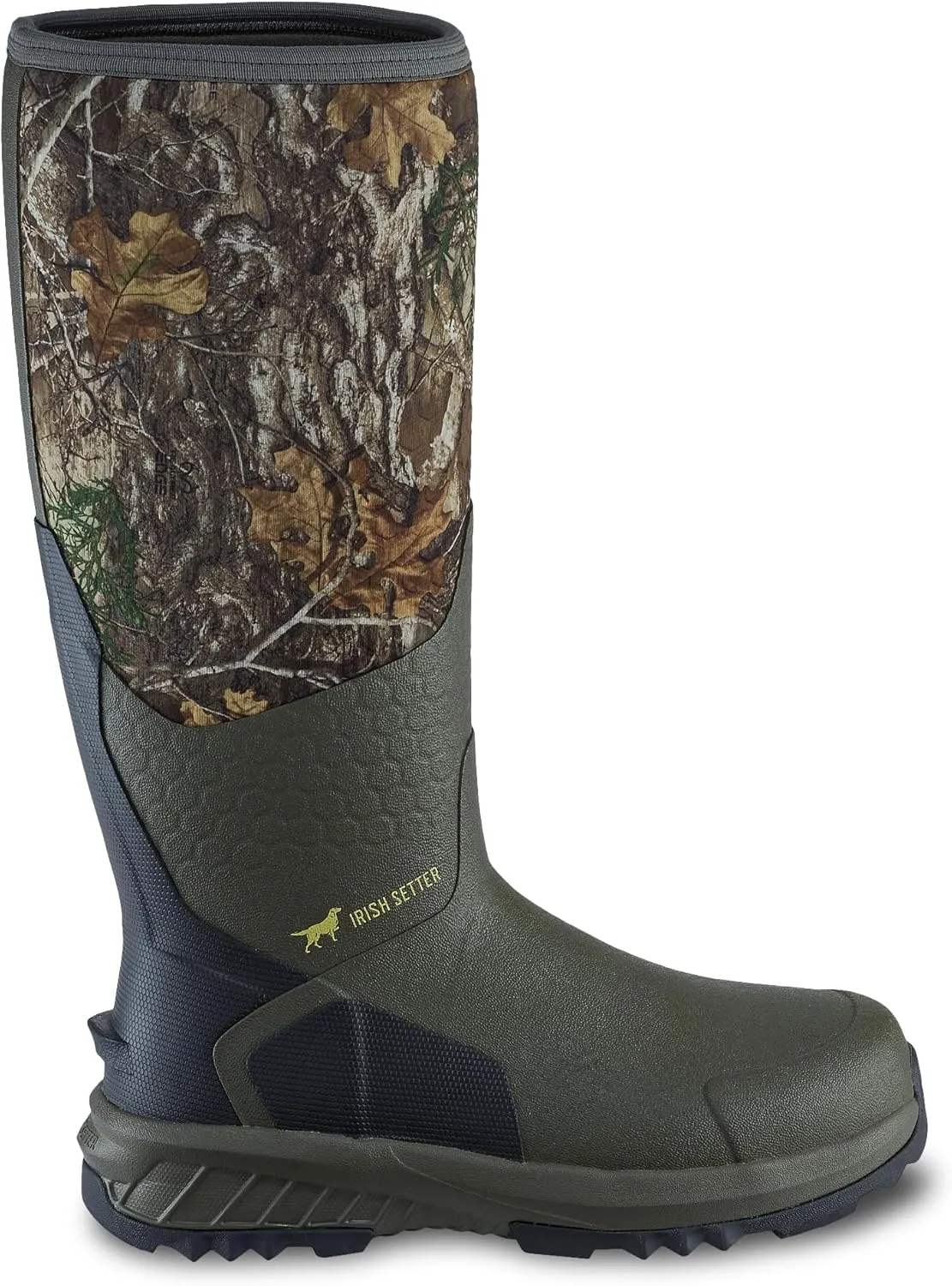 Irish Setter, MudTrek, Unisex, 17", Waterproof, Full Fit, Hunting Boot, Realtree Edge