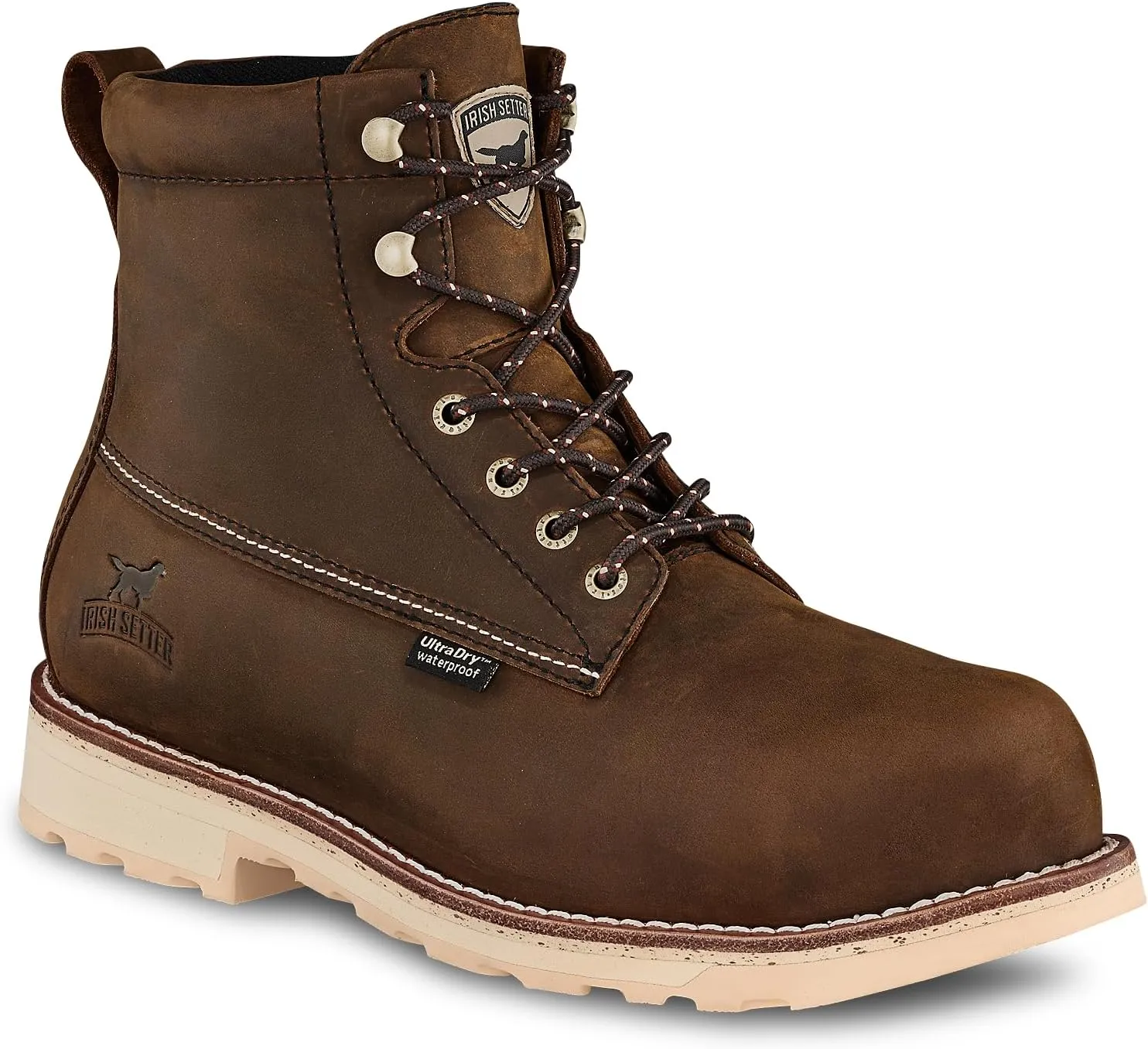 Irish Setter, Wingshooter ST, Men's, 6", Waterproof, Non-Metallic Safety Toe, Work Boot