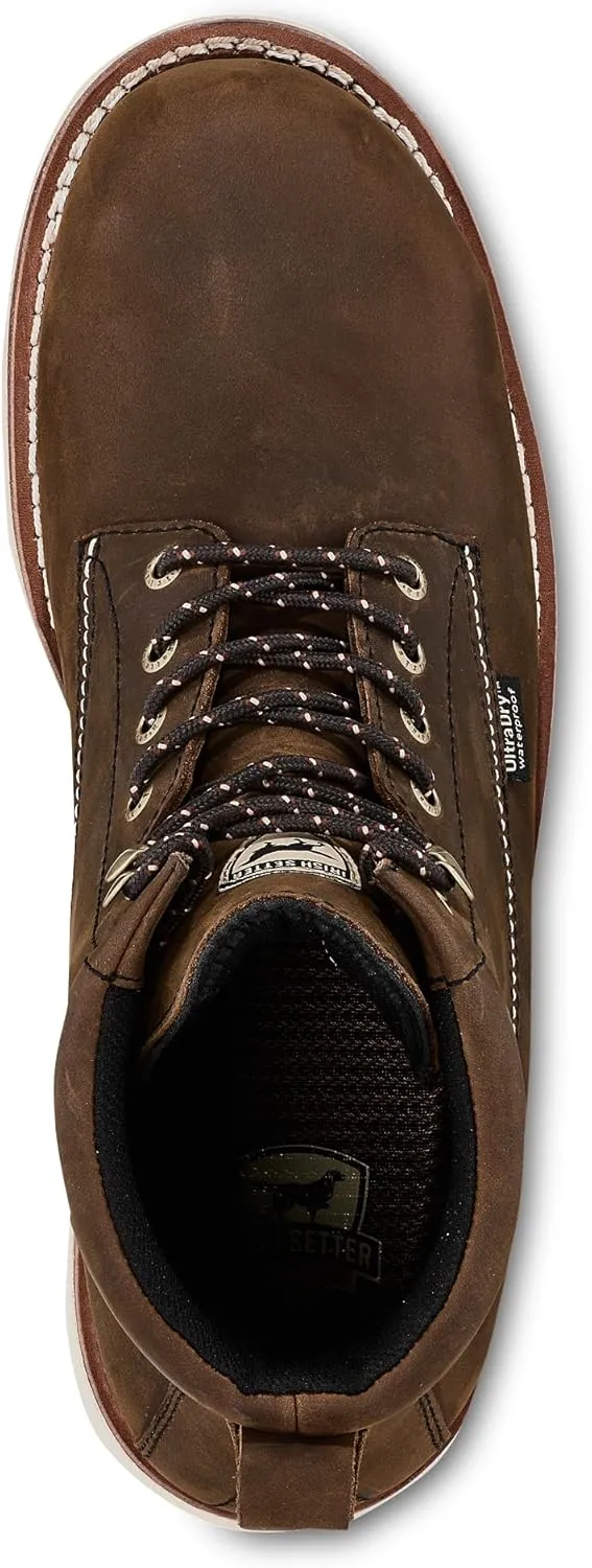 Irish Setter, Wingshooter ST, Men's, 6", Waterproof, Non-Metallic Safety Toe, Work Boot