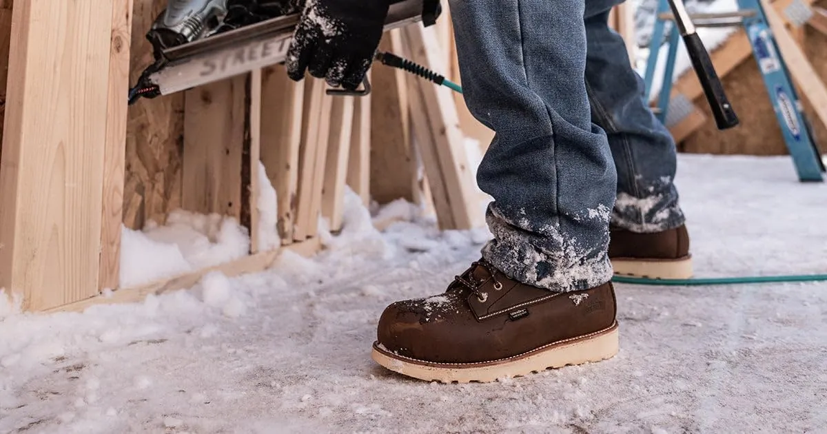 Irish Setter, Wingshooter ST, Men's, 6", Waterproof, Non-Metallic Safety Toe, Work Boot