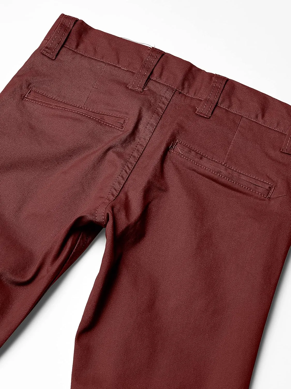 Isaac Mizrahi Boy's Slim Fit Adjustable Waist Stretch Cotton Pant