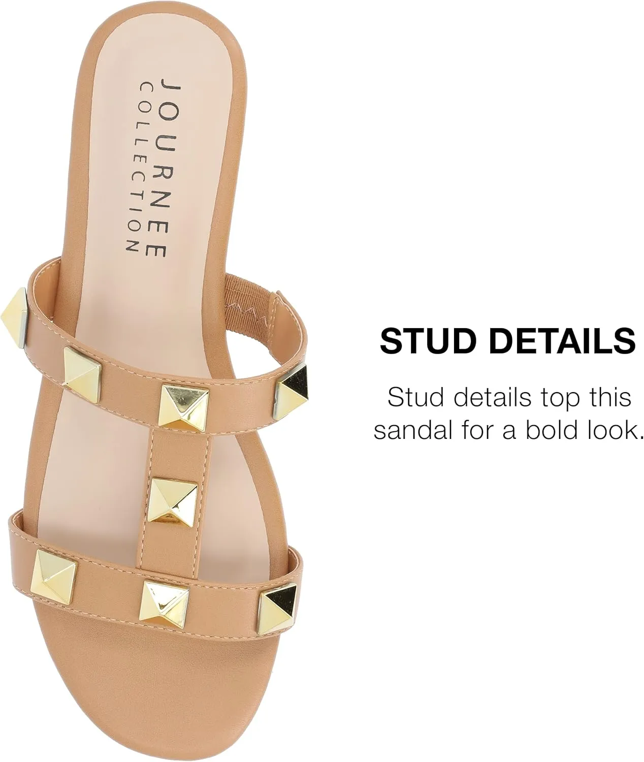 Journee Women's Comfort Foam Kendall Flat Sandals
