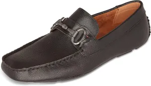 Kenneth Cole REACTION Men's Dawson Bit Driver Driving Style Loafer, Black, 8