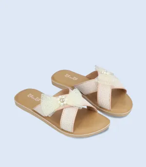 KG0129-GOLDEN-Girl Slipper