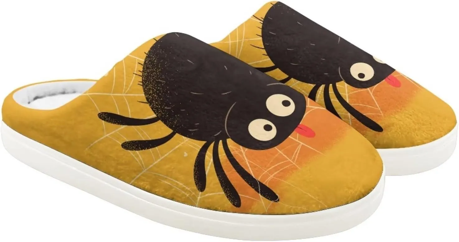 Kids Animal Cotton Slippers Slip-On Fuzzy Home Slippers Cozy Anti-Skid Plush Breathable Outdoor Slipper for Kids