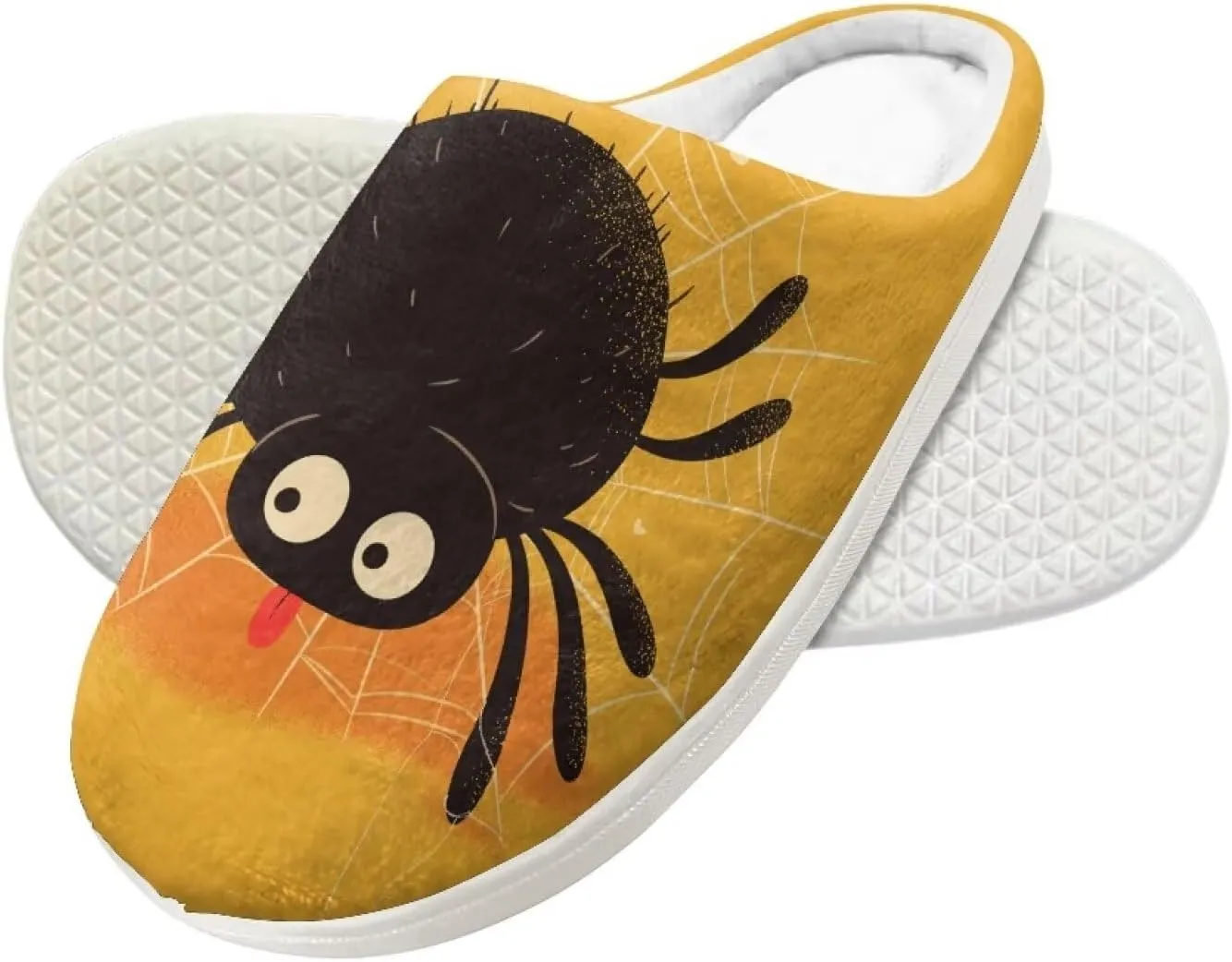 Kids Animal Cotton Slippers Slip-On Fuzzy Home Slippers Cozy Anti-Skid Plush Breathable Outdoor Slipper for Kids