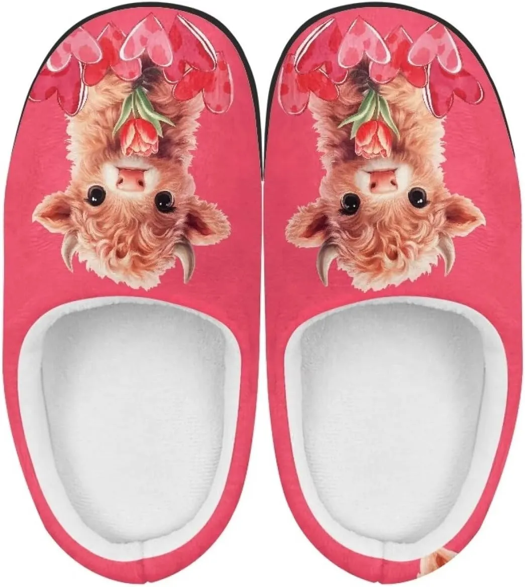 Kids Cotton Slipper Winter Warm Comfortable Fuzzy Fluffy Soft Breathable Non-Slip Home Outdoor Slippers for Toddler Boys GirlsLittle kids US 9-15