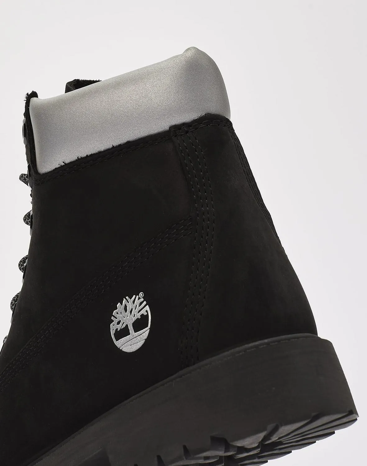 Kids Timberland 6-Inch Premium GS Black White TBOA63AU001 Snow Rain Boots