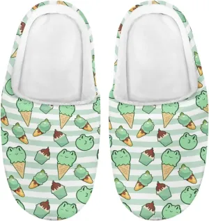 Kids Winter Slipper Boys Girls Cute Slippers Plush Warm Household Slipper Flat Non-Slip Slippers Indoor Shoes