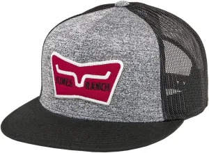 Kimes Ranch Unisex Panoramic Trucker Embroidered Logo Patch Adjustable Snapback One-Size Hat
