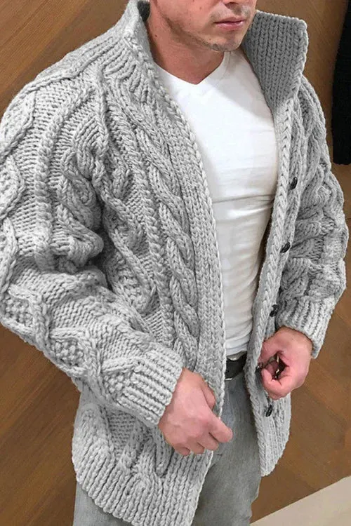 Knit Cardigan – Soft Feel & Flexible Shape
