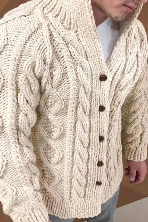 Knit Cardigan – Soft Feel & Flexible Shape