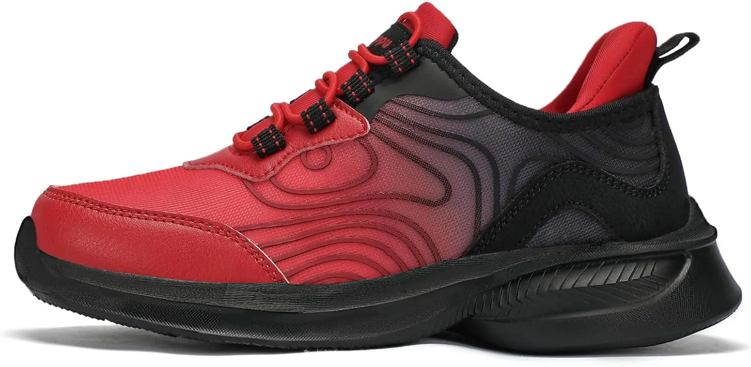 koppu Boys Girls Sneakers Slip-On Lightweight Athletic Shoes Running Walking Tennis Shoes for Toddlers/Little Kids/Big Kids