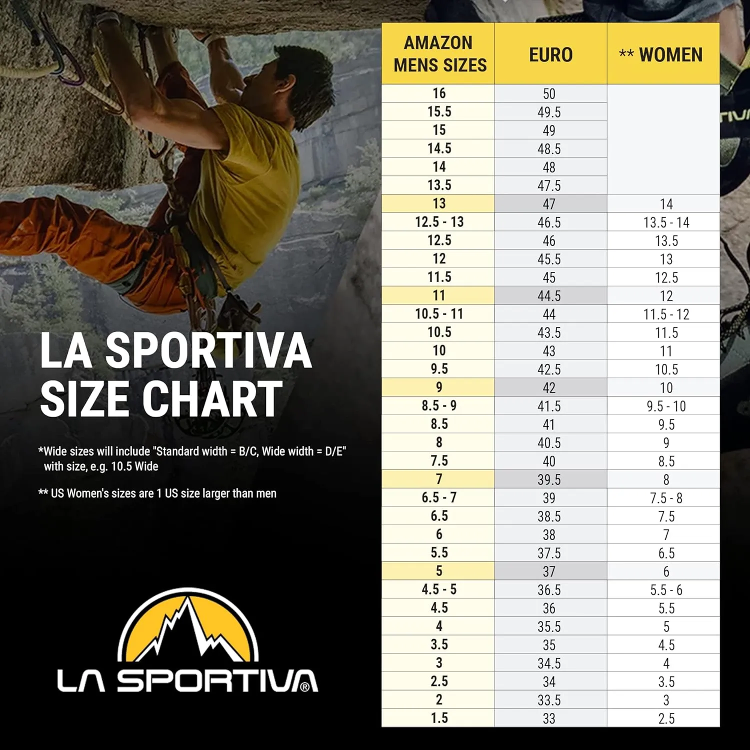 La Sportiva Mens Skwama Vegan Performance Rock Climbing Shoe