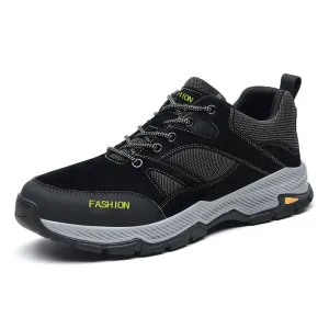 Lace-Up Mens Breathable  Sneakers Discounted coupons Running Sturdy Outdoor Hiking for Casual