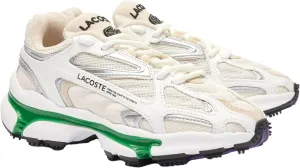 Lacoste Women's L003 2K24 Trainers Sneaker, White & Green, 5.5