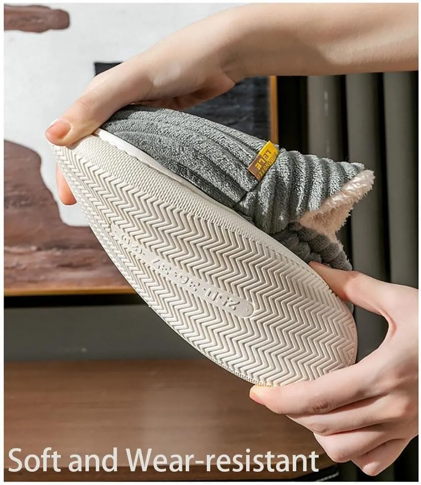 LELEBEAR Pluffi Cozy Stylish Slipper, Pluffi Slipper Booties, Winter Fuzzy Warm Lining Slippers for Women and Men