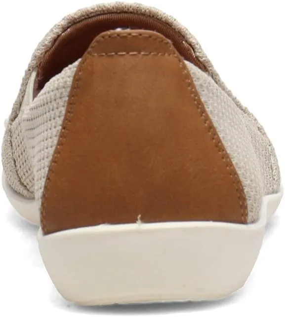 LifeStride Women's Next Level Slip-On Sneaker, Cream, 7