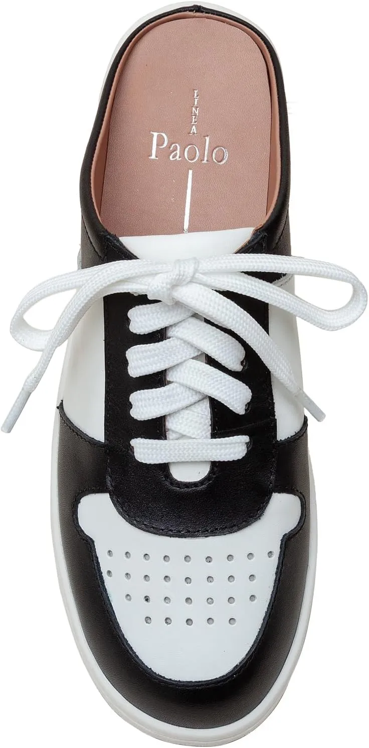 Linea Paolo - Kieran - Womens Leather Slip On Sneaker Mules
