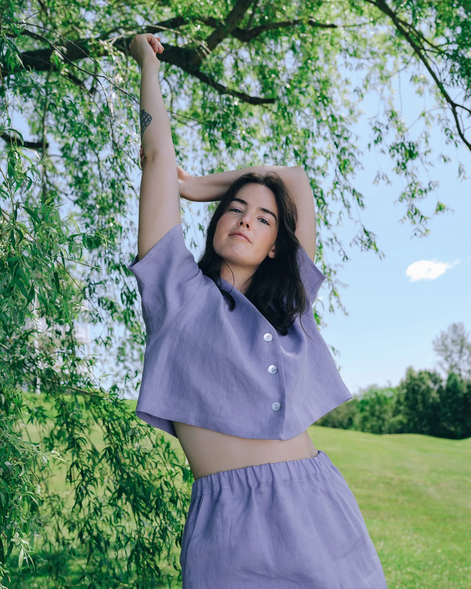 LIVERPOOL lilac blouse